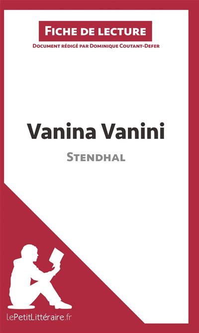 vanina vanini résumé complet